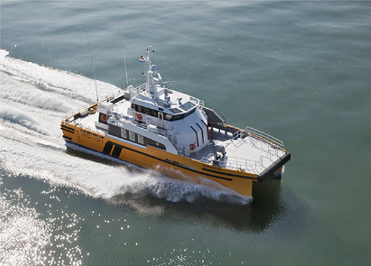 Fig 4: Typical Offshore Wind Crew Transfer Vessel (CTV)